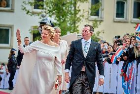 Abdication Ceremony of Luxembourg Grand Duke Henri - Luxembourg