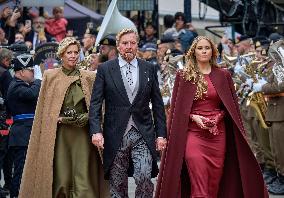 Abdication Ceremony of Luxembourg Grand Duke Henri - Luxembourg