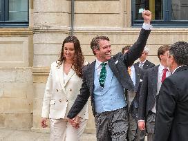 Abdication Ceremony of Luxembourg Grand Duke Henri - Luxembourg