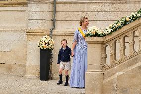 Abdication Ceremony of Luxembourg Grand Duke Henri - Luxembourg