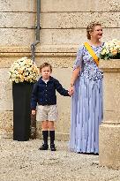 Abdication Ceremony of Luxembourg Grand Duke Henri - Luxembourg
