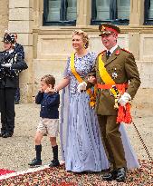 Abdication Ceremony of Luxembourg Grand Duke Henri - Luxembourg