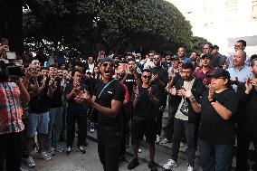 Demonstration of GenZ 212 - Rabat