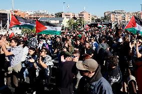 General Strike For the Global Sumud Flotilla - Roma