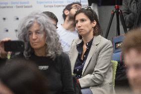 Press Conference Of Italian Parliamentarians Expelled From Israel - Rome