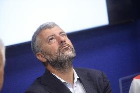 Press Conference Of Italian Parliamentarians Expelled From Israel - Rome