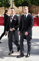 Wedding of Cayetano Martinez de Irujo and Barbara Mirjan - Seville