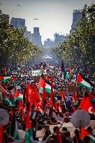 Rally in Support of Palestine - Barcelona