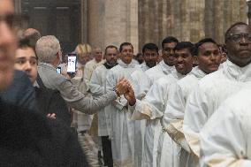 New Deacons Are Ordained in The Cathedral - Milan