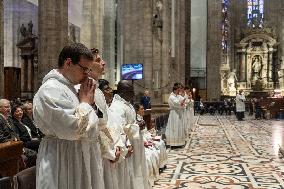 New Deacons Are Ordained in The Cathedral - Milan