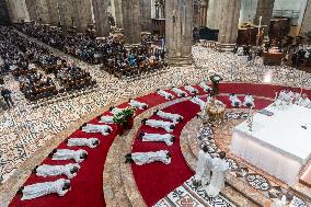 New Deacons Are Ordained in The Cathedral - Milan