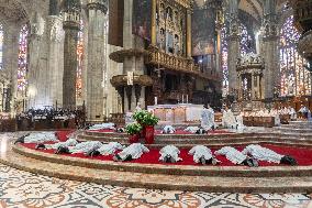 New Deacons Are Ordained in The Cathedral - Milan