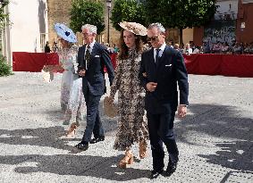 Wedding of Cayetano Martinez de Irujo and Barbara Mirjan - Seville
