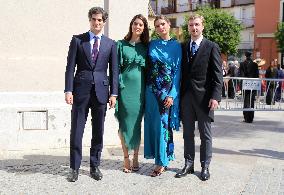 Wedding of Cayetano Martinez de Irujo and Barbara Mirjan - Seville
