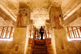 Menhotep III Tomb Opens After Two Decades of Restoration - Egypte