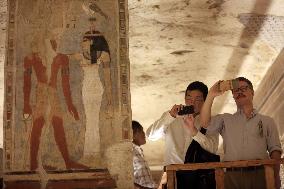 Menhotep III Tomb Opens After Two Decades of Restoration - Egypte