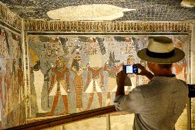 Menhotep III Tomb Opens After Two Decades of Restoration - Egypte