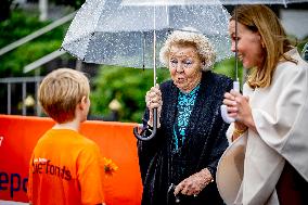 Princess Beatrix During The Sixth Edition Of Het Oranjepad - Baarn