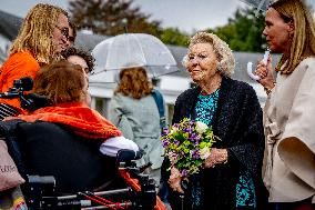 Princess Beatrix During The Sixth Edition Of Het Oranjepad - Baarn
