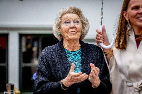 Princess Beatrix During The Sixth Edition Of Het Oranjepad - Baarn
