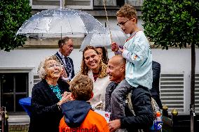 Princess Beatrix During The Sixth Edition Of Het Oranjepad - Baarn