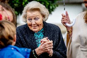 Princess Beatrix During The Sixth Edition Of Het Oranjepad - Baarn