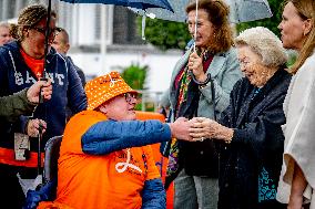 Princess Beatrix During The Sixth Edition Of Het Oranjepad - Baarn