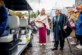 Princess Beatrix During The Sixth Edition Of Het Oranjepad - Baarn