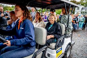 Princess Beatrix During The Sixth Edition Of Het Oranjepad - Baarn