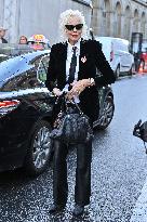 PFW Ann Demeulemeester Outside Arrivals