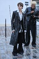 PFW Ann Demeulemeester Outside Arrivals
