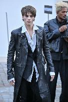 PFW Ann Demeulemeester Outside Arrivals