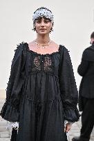 PFW Ann Demeulemeester Outside Arrivals