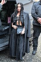 PFW Ann Demeulemeester Outside Arrivals