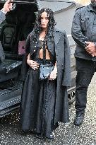 PFW Ann Demeulemeester Outside Arrivals