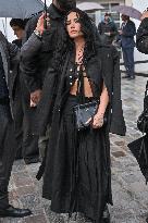 PFW Ann Demeulemeester Outside Arrivals