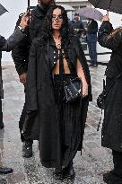PFW Ann Demeulemeester Outside Arrivals