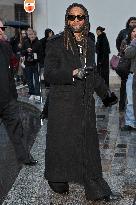 PFW Ann Demeulemeester Outside Arrivals