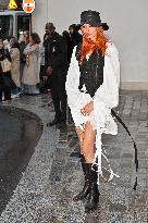 PFW Ann Demeulemeester Outside Arrivals