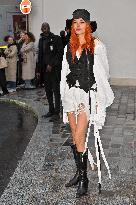 PFW Ann Demeulemeester Outside Arrivals