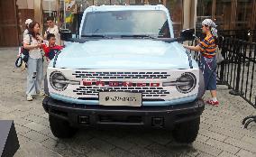 Antique Classic Car and Sports Car Show in Shanghai