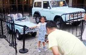 Antique Classic Car and Sports Car Show in Shanghai
