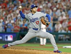 Baseball: Division Series between Dodgers and Phillies