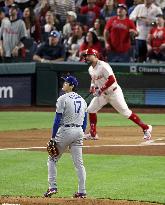 Baseball: Division Series between Dodgers and Phillies