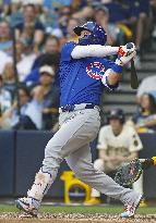 Baseball: Division Series between Cubs and Brewers