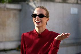 PFW - Elie Saab Outside Arrivals