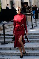 PFW - Elie Saab Outside Arrivals