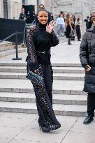 PFW - Elie Saab Outside Arrivals