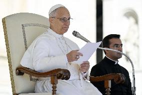 Pope Leo XIV Leads Jubilee Audience - Vatican