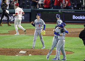 Baseball: Division Series between Dodgers and Phillies